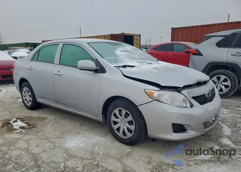 2010 Toyota Corolla Base z USA, uszkodzony, nr VIN 1NXBU4EE9AZ205749